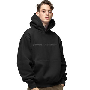 เสื้อสเวตเตอร์มีฮู้ดสำหรับผู้ชายเสื้อสเวตเตอร์แบบมีฮู้ดลำลองสีทึบพิมพ์ลายกำหนดเองได้สำหรับผู้หญิงผ้าฝ้าย100% - Product Image 3