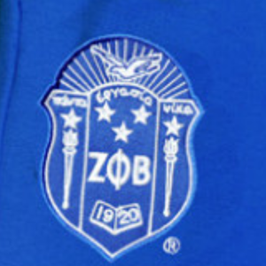 Zeta Phi Beta <b>Sequin</b> Jogger <b>Pants</b> Royal Blue Greek Letter Sweatpants Drawstring Waist Slim Fit Sorority Apparel - Product Image 2