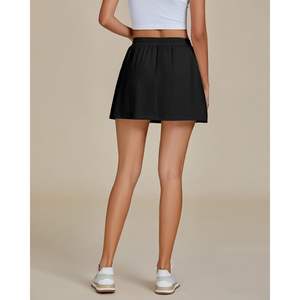 กางเกง2025เอวสูงเอวยางยืดแห้งเร็วกางเกงขาสั้นกีฬาลำลองสำหรับผู้หญิงสำหรับการเดินป่าเทนนิสกิจกรรมกลางแจ้งอื่นๆ - Product Image 3