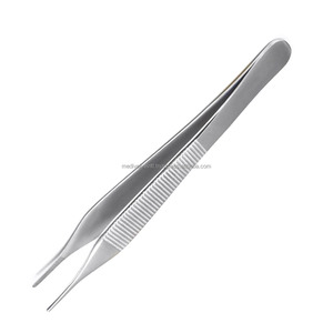 Pinzas Adson de Acero Inoxidable Reutilizables de Alta Calidad, Juego de 10 Piezas, 4.75 Pulgadas, Instrumentos Quirúrgicos Dentados, Proveedor Mayorista - Product Image 5