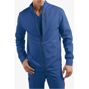 Blouse de travail médicale pour homme de qualité supérieure en coton et polyester, idéale pour les infirmiers et le personnel hospitalier - Product Image 1