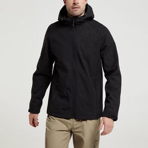 Chaqueta Cortavientos Softshell con Capucha y Parches Personalizada, de Alta Calidad para Hombre, Uso en Exteriores, Superventas - Product Image 2