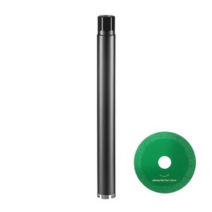 Punta diamantata per carotaggio a umido per muratura, profondità 14 pollici, diametro 1 1/4 pollici, filettatura interna 7, confezione da 2 - Product Image 1