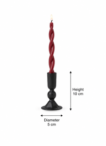 Luxury Black Aluminum Modern Handmade Eco-Friendly Candlestick Holder Durable Premium Quality Home Wedding <b>Decor</b> <b>Table</b> - Product Image 2