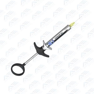 Jeringa para Uso Clínico, Instrumentos Quirúrgicos Dentales, Jeringa Dental de Acero Inoxidable con Agujas, Grado Profesional - Product Image 2