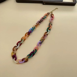 Collar de Resina Hecho a Mano, Joyería de Moda, Collar de Resina con Forma Irregular, Diseño de Joyería - Product Image 2