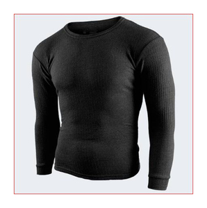 Chemises en tissu thermique personnalisées OEM ODM Fabricant Premium Isolées à l'avant Marque privée Vente en gros Douces Confortables Respirantes - Product Image 1