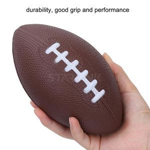 High Quality PU Leather Rugby <b>Ball</b> Anti Slip Grip Professional Match Training Rugby <b>Ball</b> In Wholesale - Product Image 3