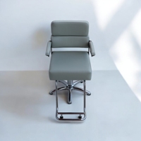 [ECCLIM] JACOB 200 EC-006 Mobilier de salon commercial en acier inoxydable, fauteuil de barbier moderne et unité de lavage de cheveux, nouvelle arrivée