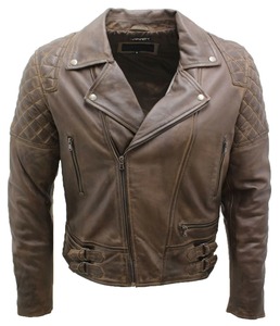 Blouson de motard en cuir de haute qualité pour homme, vêtement d'extérieur premium pour la moto, service d'échantillons OEM ODM disponible directement - Product Image 1