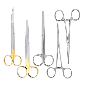 Kit de Cirugía Menor Básica TC de 13 Piezas con Caja de Acero Inoxidable, Instrumentos Quirúrgicos de Carburo de Tungsteno para Clínicas Médicas - Product Image 3