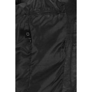Blazer de Cuero Napa 100% Genuino Personalizado para Hombre, Corte Moderno, Marca Privada OEM, Venta al Por Mayor, Estilo Premium de Cuero Suave - Product Image 4