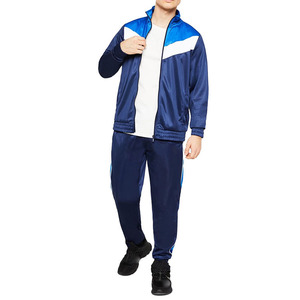 Men's Windproof Winter Heavyweight Casual Track Suit Drawstring Closure Stand Collar Regular Fit 100% <b>Polyester</b> <b>Tracksuits</b> - Product Image 1