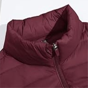 Chaqueta Acolchada Personalizada en Oferta para Hombre y Mujer, Cuello Redondo, Bordado, Transpirable, Impermeable, Cortavientos, Moda Primavera, Clásica, Cálida, OEM - Product Image 4