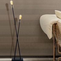 Hôtel Salon Chambre Intérieur Luxe Design Maison Minimaliste Nordique Métal Lampadaire Sur Pied Lumière LED