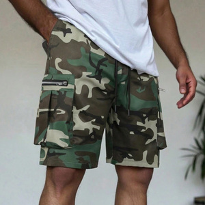 Shorts cargo camouflage en gros pour hommes, shorts d'extérieur, shorts de randonnée, shorts tactiques, avec poches durables - Product Image 3