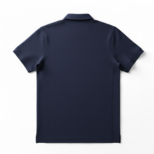 Chemise Homme Haute Qualité Personnalisable Logo Toile Unie Respirante Coupe Slim Décontractée Manches Courtes Mode Estivale Polyester/Coton 180g - Product Image 2