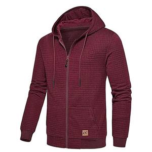 เสื้อฮู้ดดี้ผู้ชายคุณภาพพรีเมียมสำหรับฤดูหนาว ผ้าโพลีเอสเตอร์ผสมคอตตอน แบบสวมหัว อุ่นสบายด้วยผ้าฟลีซ สีพื้นเรียบง่าย สไตล์ลำลองสำหรับเล่นกีฬา - Product Image 1