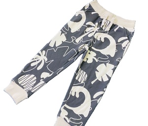 OEM Vente en gros Pantalon de jogging en maille éponge française pour garçons de 0 à 12 ans Pantalon de sport décontracté en coton personnalisé Pantalon de survêtement élastique mi-respirant - Product Image 6