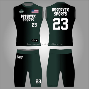 Uniforme de football 7v7 pour jeunes, nouveau design, uniforme de football 7on7, coupe ajustée, uniformes de flag football - Product Image 1