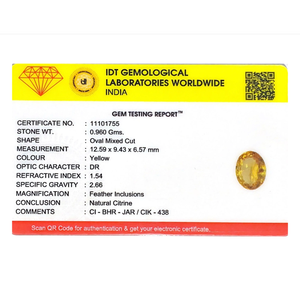 Natural Citrine Loose Gemstone 4.8 Carat High Quality Faceted Cushion Cut for Fine Jewelry - Product Image 4