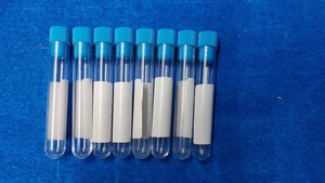 Tubo de ensayo de vidrio transparente desechable para análisis de laboratorio, recolección de muestras, investigación, diagnóstico, pruebas, uso único en laboratorio. - Product Image 3