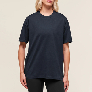 Camiseta Informal de Corte Regular para Mujer, Suave y Transpirable, de Manga Corta, para Uso Diario, Camisetas de Verano para Mujer - Product Image 2
