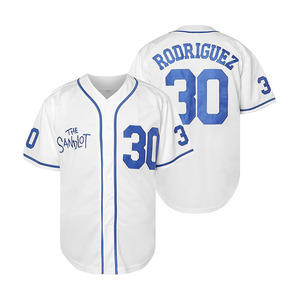 Maglia da Baseball con Stampa 3D The Sandlot: Benny, Jet Rodriguez, Michael Squints, Palledorous, Alan Yeah-Yeah, McClennan, Bel Air - Product Image 1