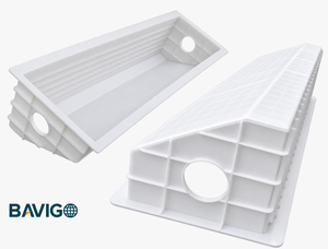 Moule de moulage en plastique PP directement de l'usine BAVIGO pour les pavés en béton ordinaire - Product Image 1