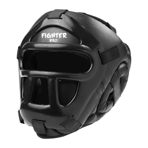 Casque de boxe en cuir artificiel, protection professionnelle pour entraînement MMA et Muay Thai - Product Image 4