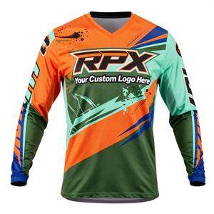 Ropa Deportiva Personalizada, Jersey de Motocross, Jersey de Ciclismo de Montaña con Estampado por Sublimación, Jersey de Motocross Todoterreno - Product Image 3