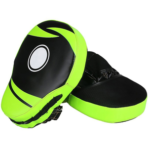 Solid Color Genuine Leather Eco-Friendly Breathable Comfortable Boxing <b>Focus</b> <b>Pads</b> for Training Kickboxing Custom Size Custom - Product Image 6