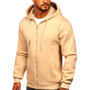 Sudadera con Capucha para Hombre, 100% Algodón, 330g, Tejido Grueso, Tinte Liso, Cálida, Transpirable, Resistente al Viento, Personalizable, OEM, Ropa de Invierno, Venta al Por Mayor - Product Image 2