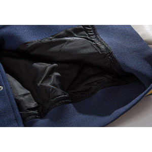 Veste universitaire personnalisée pour homme, veste de baseball, veste bomber, veste streetwear universitaire, fabricant OEM ODM en gros - Product Image 4