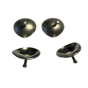 Protège-yeux réutilisable en acier inoxydable pour extensions de cils, soins de beauté, équipement de salon. - Product Image 6