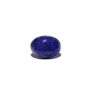 Natural Lapis Lazuli Gemstone 8.35 Carat Certified Wholesale Fancy Oval Cabochon Baguette Cut Smooth Blue - Product Image 1