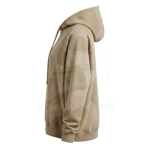 Sudadera con Capucha Personalizada con Logotipo, de Alta Calidad, para Mujer, Talla Grande, Color Sólido, Informal - Product Image 2
