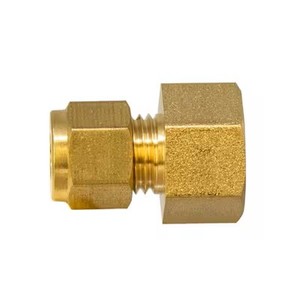 Raccord de tuyauterie hexagonal en laiton, filetage NPT femelle, poli, résistant à la corrosion, pour alimentation en eau, 2,8 pouces, haute pression, usiné CNC - Product Image 5