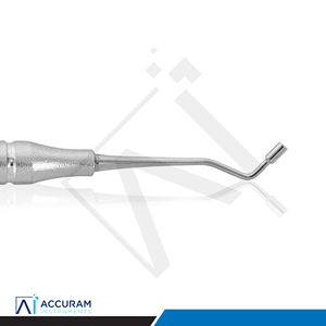 Accuram Dental Compósito Amalgamado, Instrumento Manual de Acero Inoxidable de Doble Punta para Obturaciones Restauradoras, Clase I CE - Product Image 3