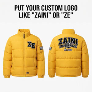 ZAINI Premium 100% Polyester Waterproof Windproof 220 GSM Puffer <b>Jacket</b> Quilted <b>Warm</b> Winter Camouflage Coat - Product Image 1
