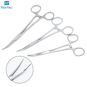 Straight Curved Shape Manual Steel Surgical Forceps, Best Quality Top Selling Custom Made Hemostatic Mosquito Forceps - Product Image 4