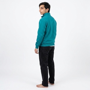 Sudadera Personalizada para Hombre con Cierre de Cremallera, Felpa Suave, Corte Holgado, Cuello Alto, Ropa Deportiva Casual, Estilo Urbano - Product Image 4