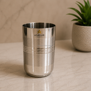 Economy Stainless Steel 250ml Mirror Finish Leak-Proof Tumbler Drinking Glass Food Grade Metal <b>Cup</b> Hotels Restaurants Cafes - Product Image 1
