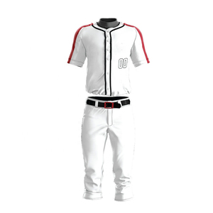 Wholesale Price BaGood Quality Customized Logo <b>Light</b> Weight Baseball Uniform Custom Size <b>Cheap</b> Price Baseball Uniform For Men - Product Image 1