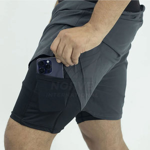 Latest Design <b>Hybrid</b> <b>Shorts</b> Custom Logo Fitness Wear <b>Hybrid</b> <b>Shorts</b> Workout <b>Hybrid</b> <b>Short</b> For Men Online Sale - Product Image 5