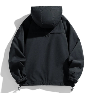 Chaqueta Cortavientos con Capucha al por Mayor, Fabricación de Ropa Deportiva Personalizada con Tela Ligera y Diseño Resistente al Viento - Product Image 2