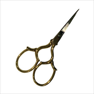 Ciseaux à broder en acier inoxydable de qualité industrielle, ciseaux de couture européens vintage tranchants, coupe-fil - Product Image 3