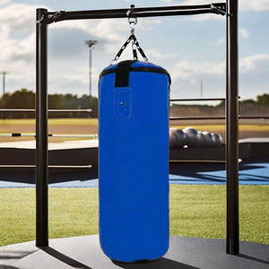 Sac de frappe professionnel Boerllon, revêtement en cuir, rembourrage en coton, design léger et écologique pour l'entraînement de boxe des adultes - Product Image 6