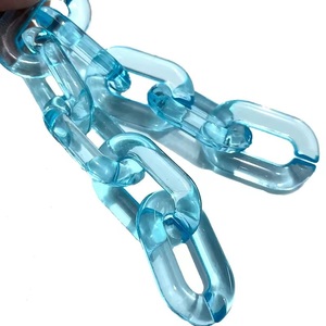 Chaînes en résine DIY, maillons décoratifs en résine, chaînes en résine colorées, chaînes en résine pour rideaux, chaînes suspendues en résine - Product Image 3