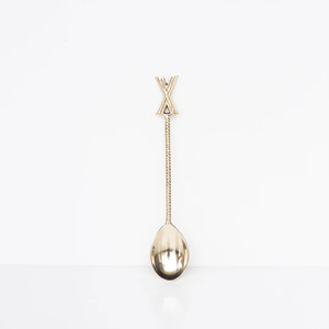 Cucharas de Postre y Té de Latón con Mango Largo en Forma de Abeja, Bañadas en Oro, para Uso en Cocina y Mesa, Regalo de Boda, Aptas para Lavavajillas - Product Image 3